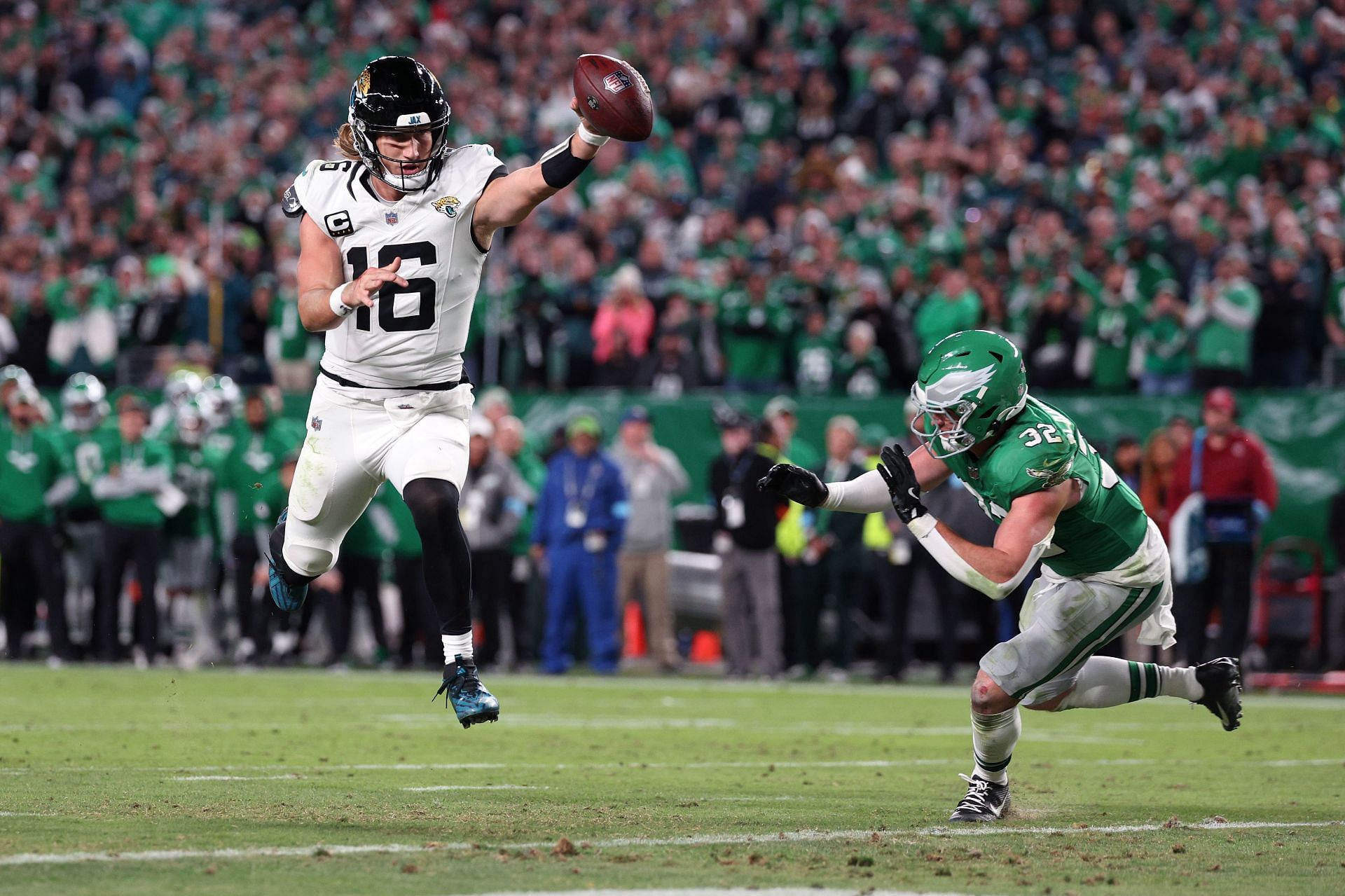 Trevor Lawrence during Jacksonville Jaguars v Philadelphia Eagles - Source: Getty