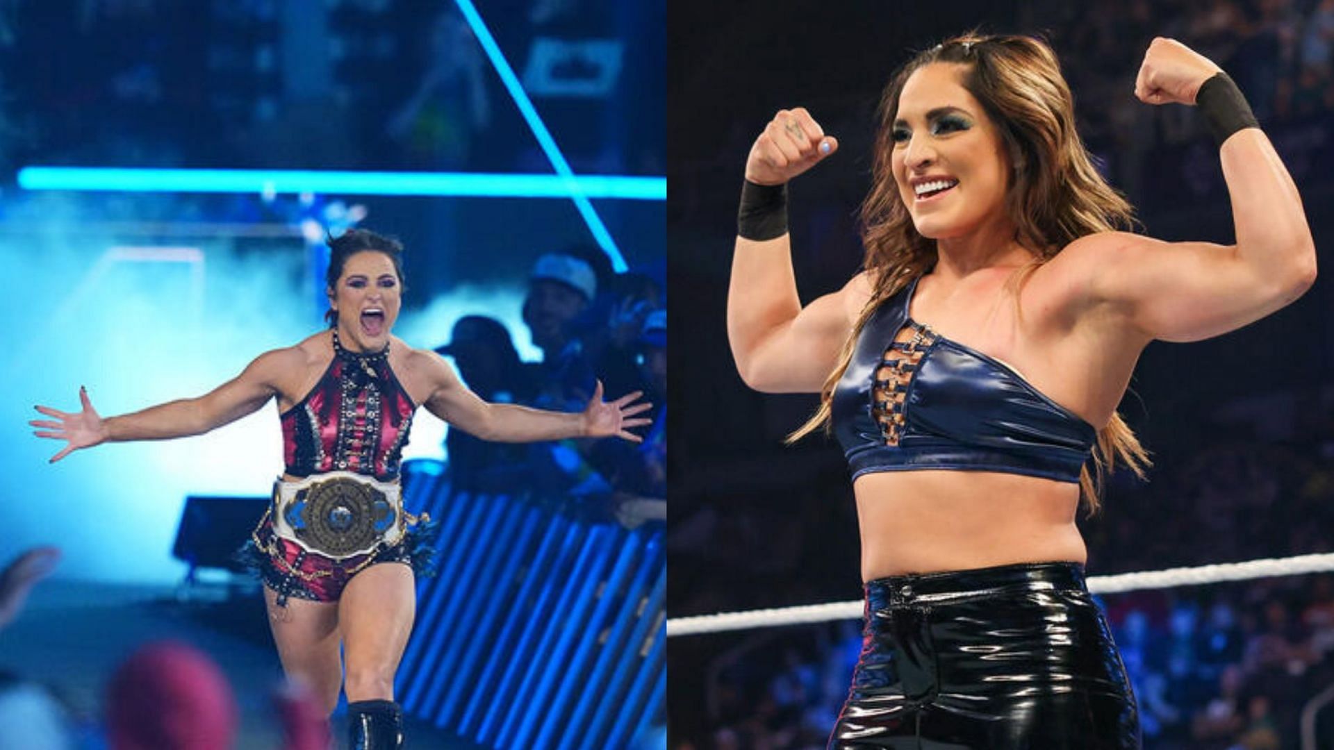 Lyra Valkyria and Raquel Rodriguez (Photo credit: WWE.com)
