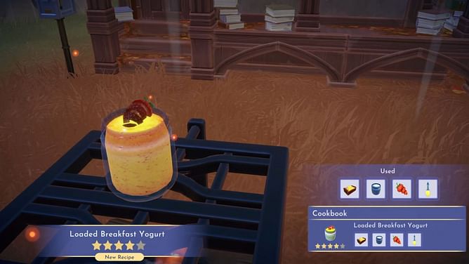 How to make Loaded Breakfast Yogurt in Disney Dreamlight Valley