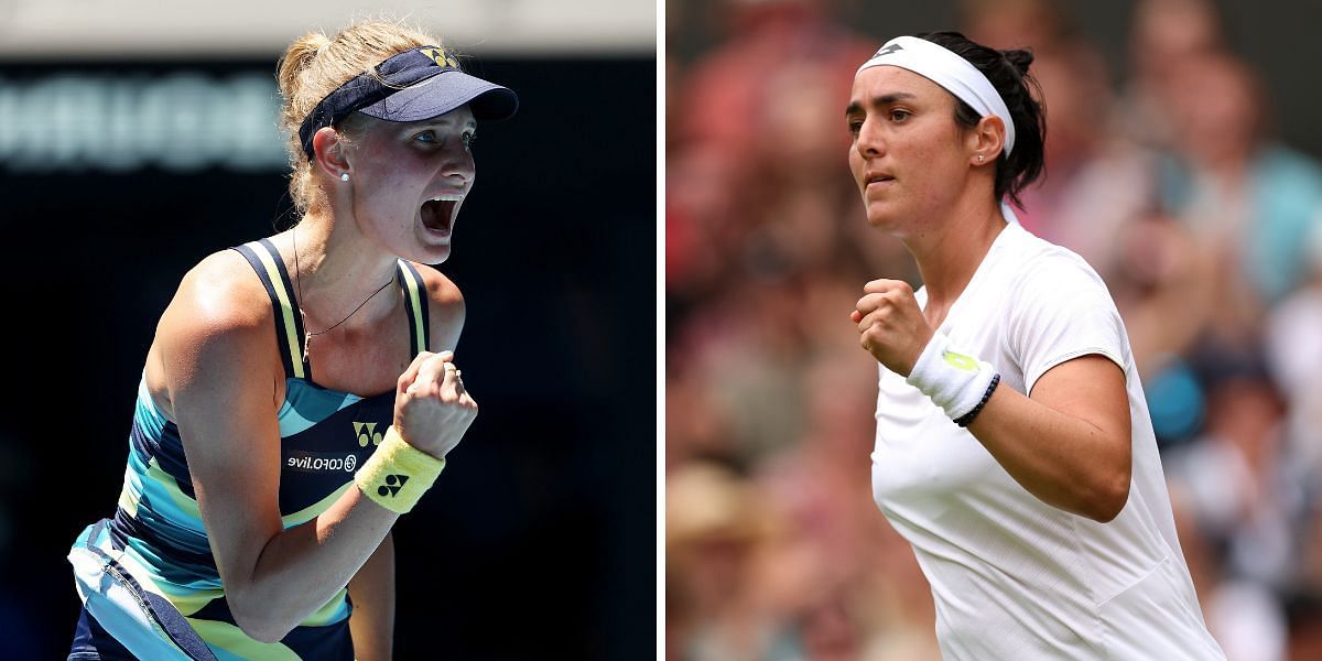 Ons Jabeur and Dayana Yastremska will meet for the first time on the WTA Tour. (Images via Getty)