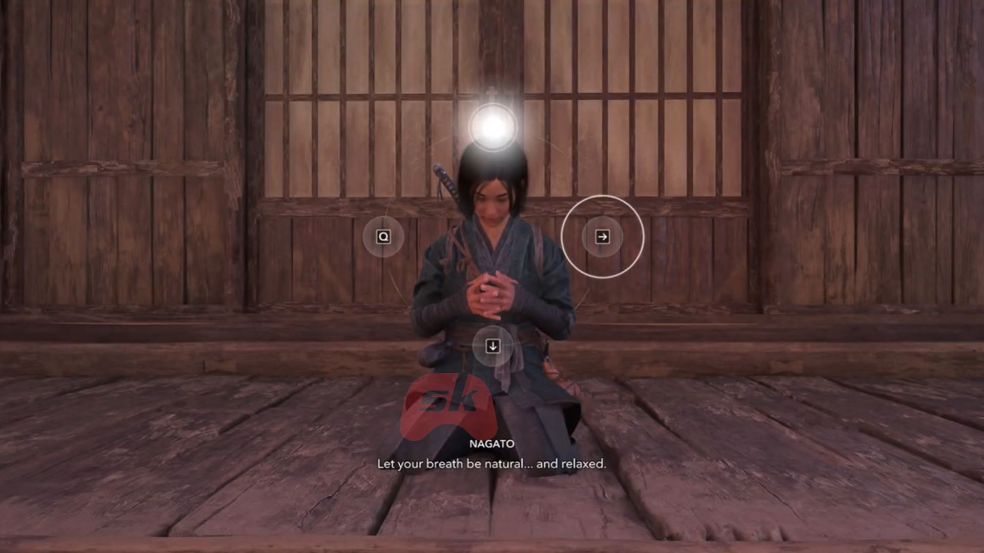 Complete the Kuji-Kiri sequence to continue the mission (Image via Sportskeeda Gaming || Ubisoft)