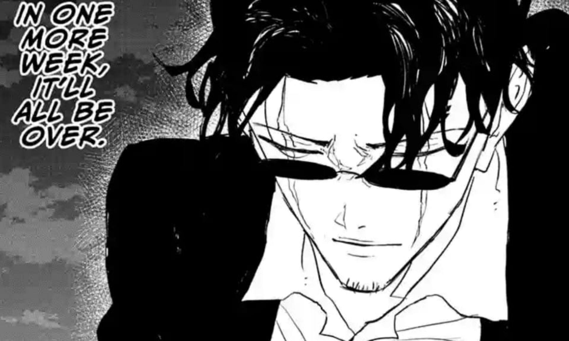 Seiichi Samura, as seen in the manga (Image via Shueisha)