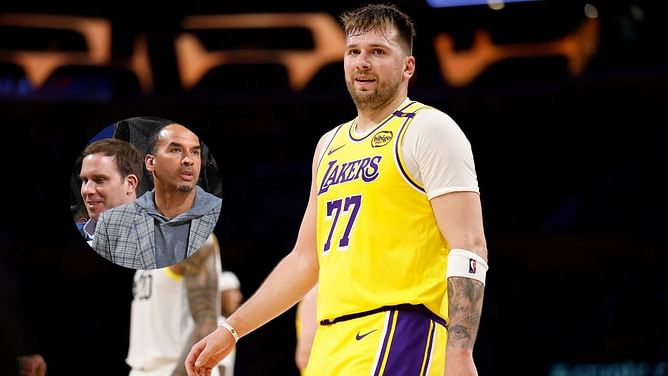 “It was just made up by Nico”- Fans react as Lakers list Luka Doncic’s weight 40lbs short of reports leaked from Mavericks