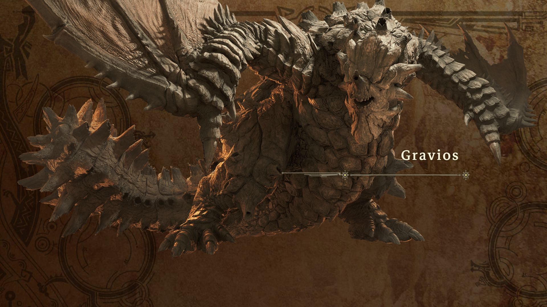 The armored wyvern &#039;Gravios in Monster Hunter Wilds (Image via Capcom)