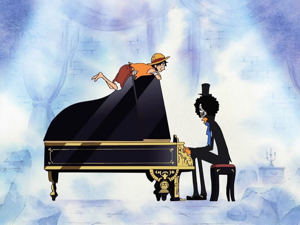 Monkey D. Luffy in One Piece.