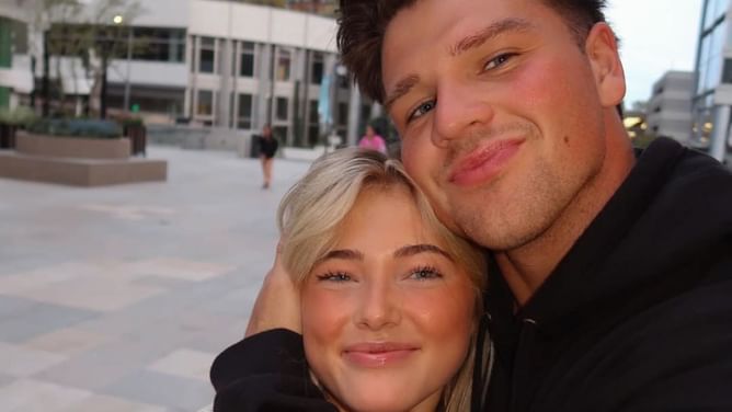 Stephen Nedoroscik's DWTS partner Rylee Arnold shares another memorable moment with boyfriend Walker Lyons