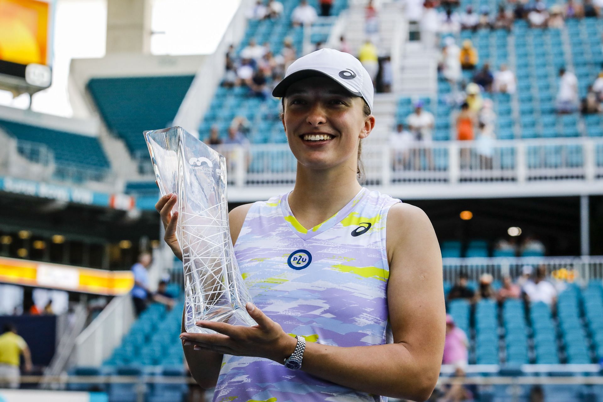 Iga Swiatek at the Miami Open 2022. (Photo: Getty)