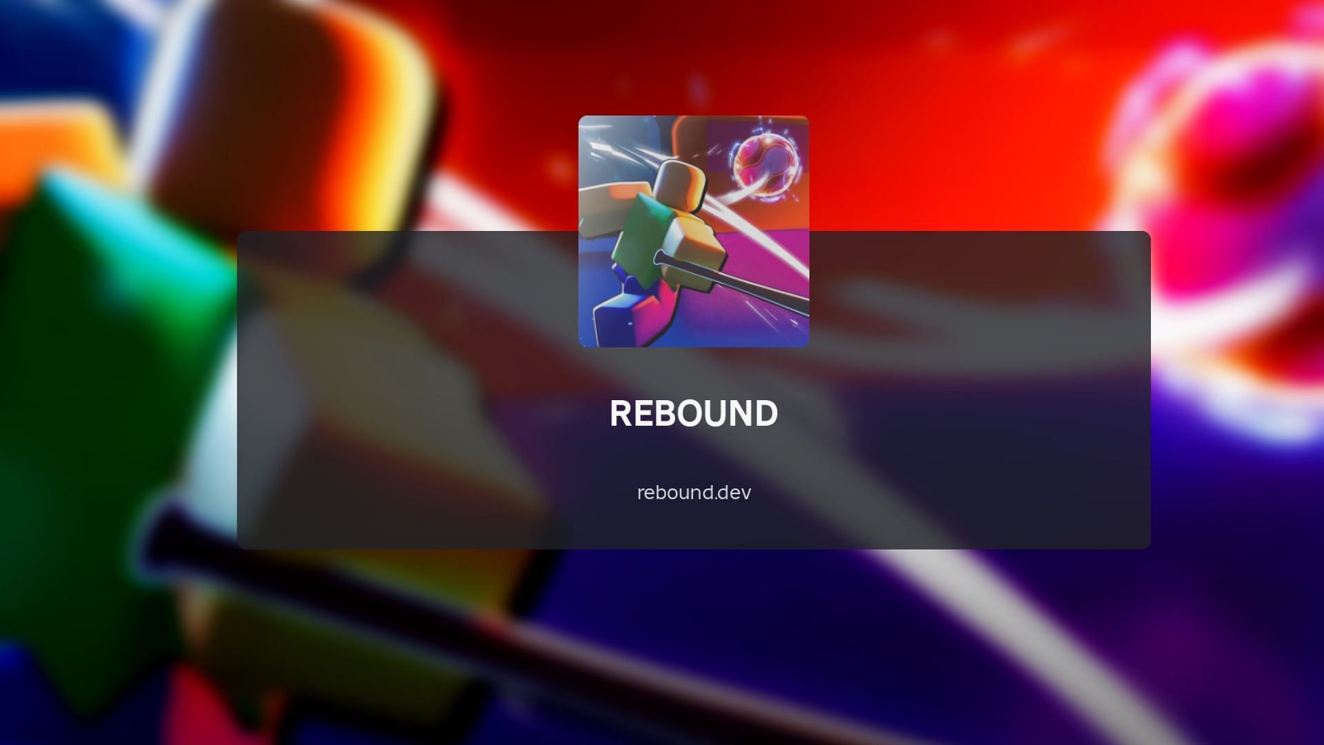 Rebound loading screen