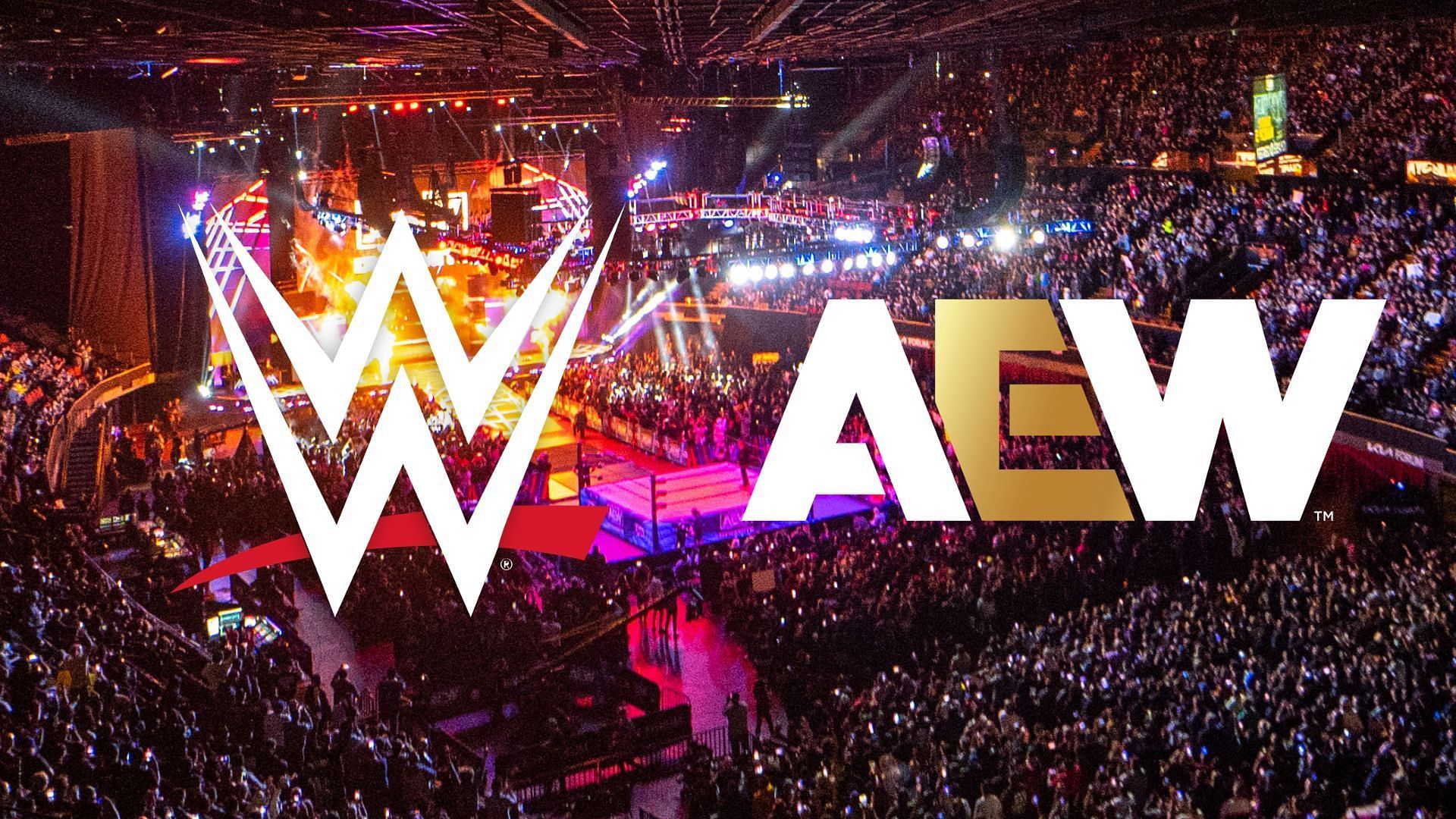 WWE and AEW are top players in the wrestling industry [photo: WWE Official X Account and AEW Official Website]