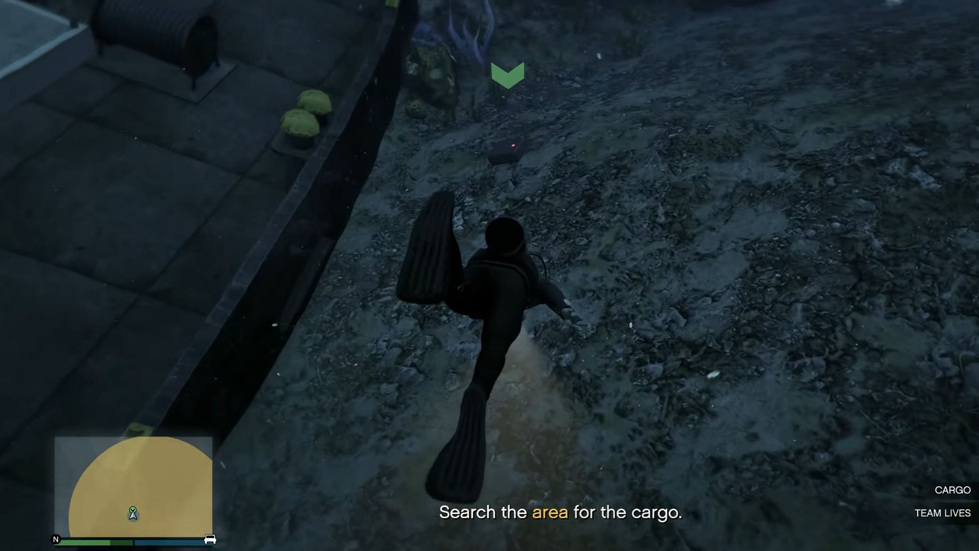 The final task is to collect and deliver the cargo (Image via YouTube/GTA Series Videos || Rockstar Games)