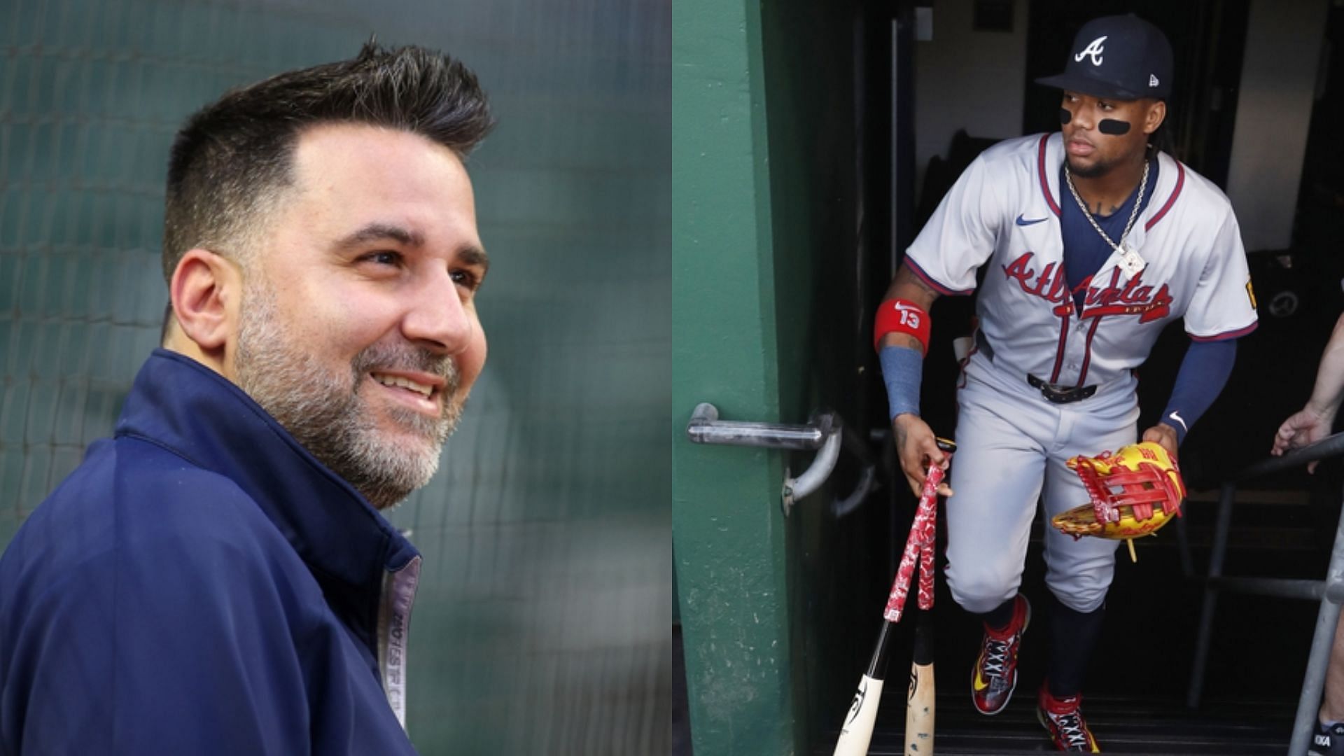 Atlanta Braves GM Alex Anthopoulos &amp; Ronald Acuna Jr.