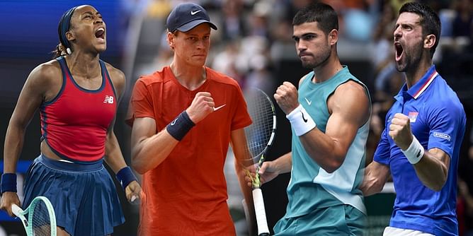 Coco Gauff vs Jannik Sinner vs Carlos Alcaraz vs Novak Djokovic: $20M-worth ex-tennis pro makes bold predictions for who will end with most Slams