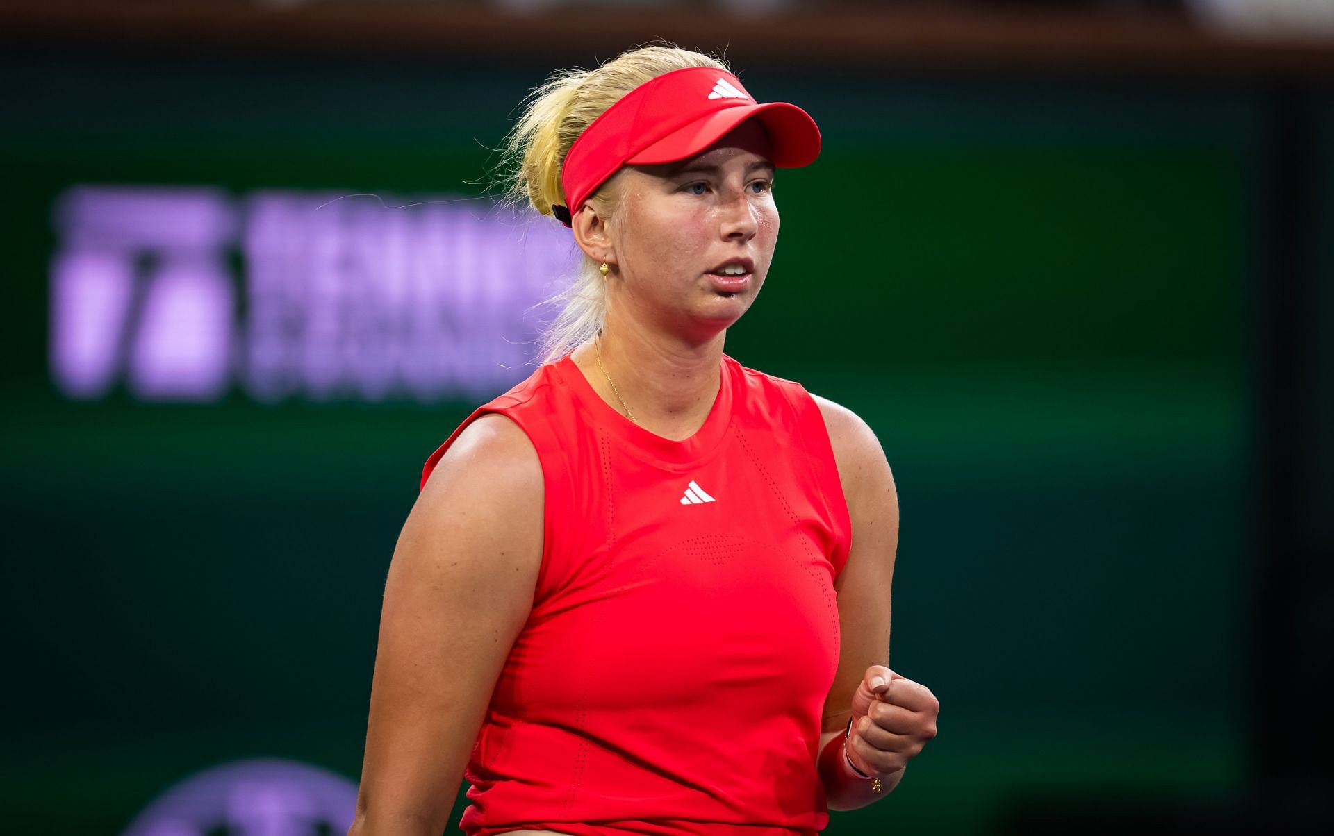 Clara Tauson at the BNP Paribas Open - Source: Getty