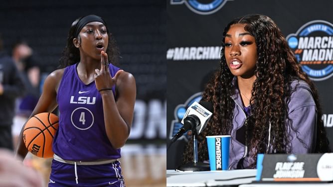 Flau'jae Johnson shares why Aneesah Morrow is the "therapist" of the LSU team