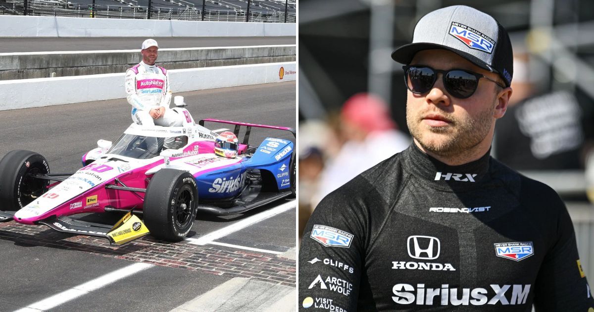 Felix Rosenqvist makes his “super excited” feelings known after Meyer Shank Racing’s second row lockout