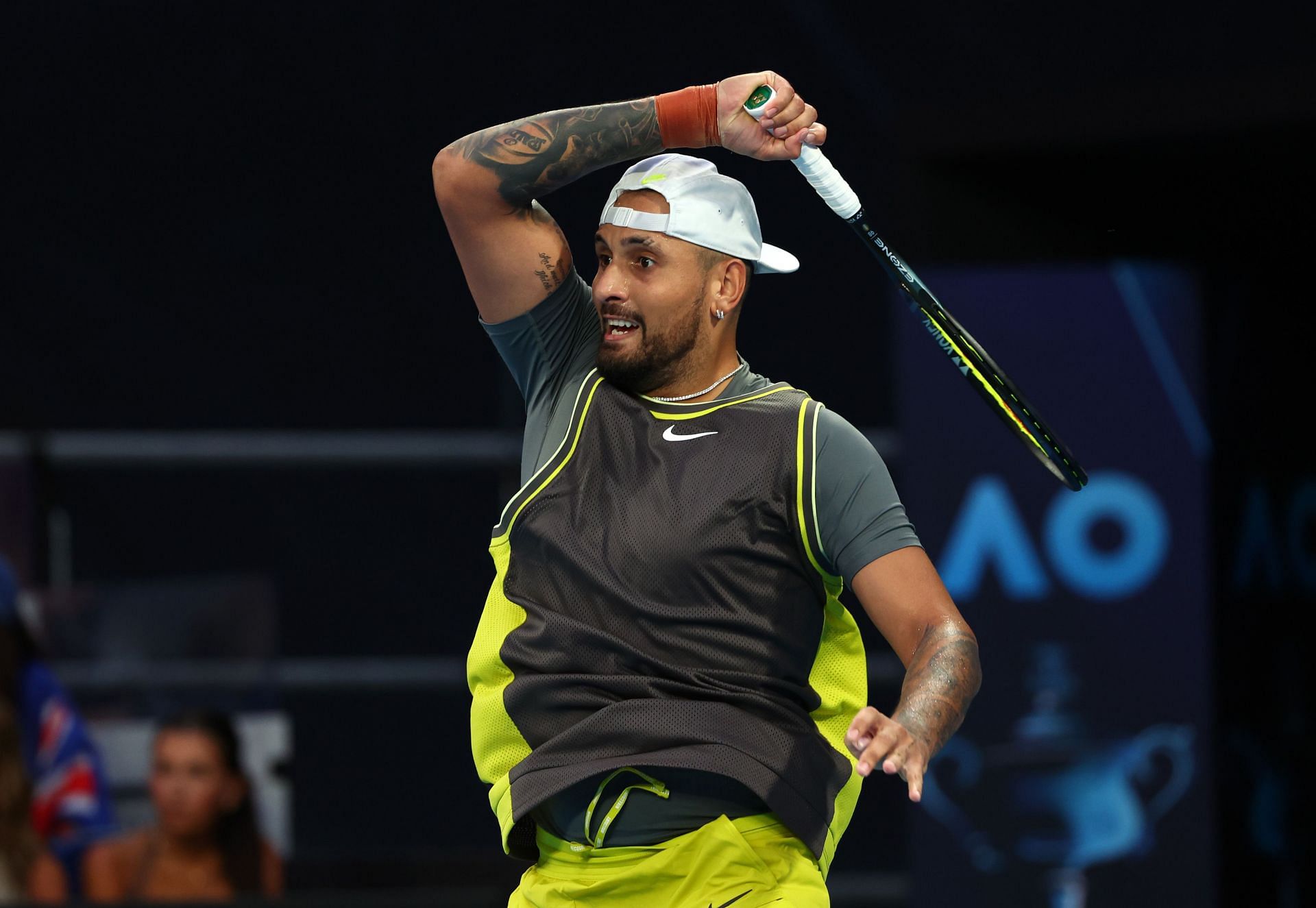 Nick Kyrgios last played at the 2025 Australian Open. Source: Getty