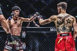 "That was crazy to see" - Fans still in disbelief of Nabil Anane's crushing finish of Nico Carrillo for interim Muay Thai gold