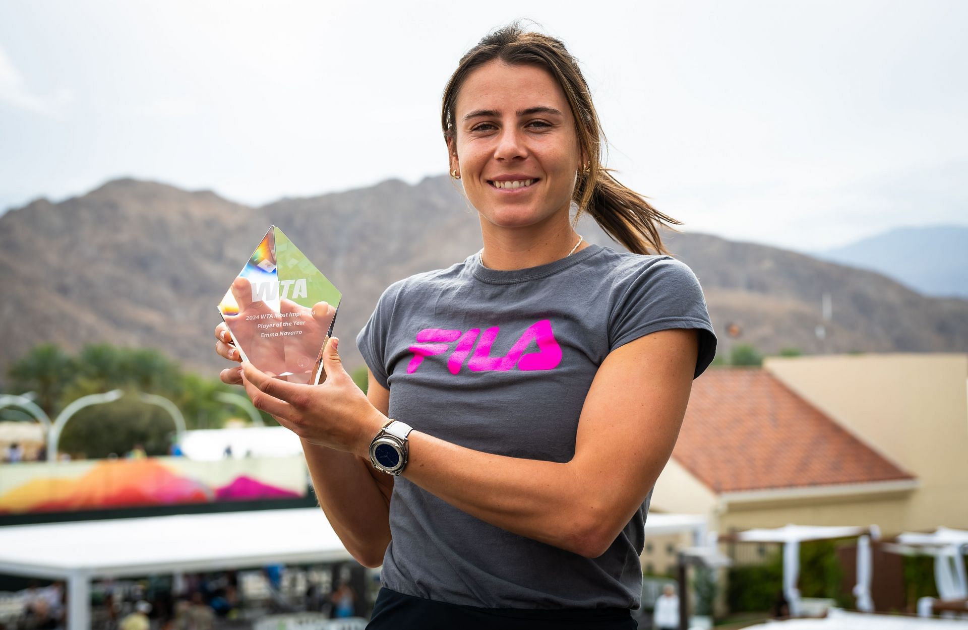 Emma Navarro at the BNP Paribas Open (Image Source: Getty)