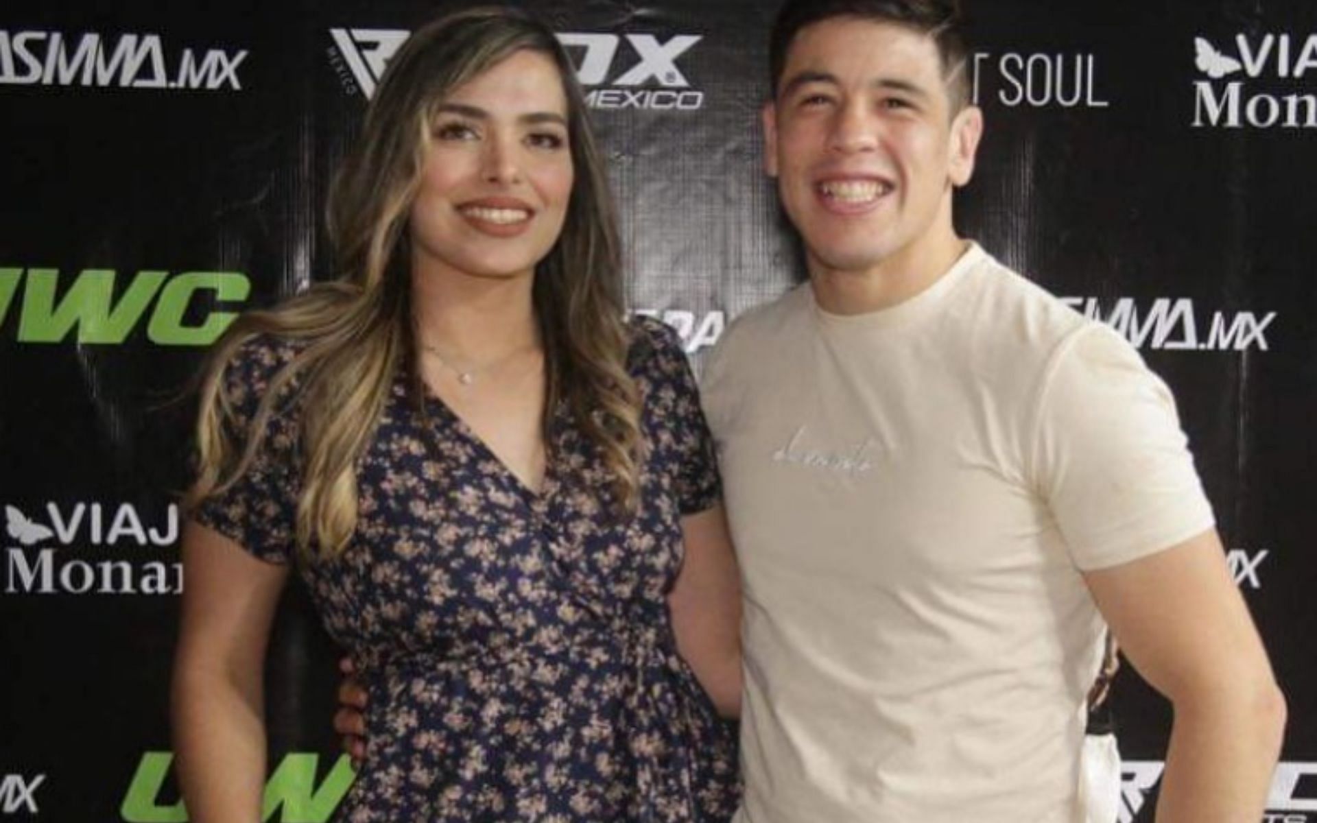 Brandon Moreno (left), Shirley Moreno (right). [Image courtesy: @shirley.jmoreno on Instagram].
