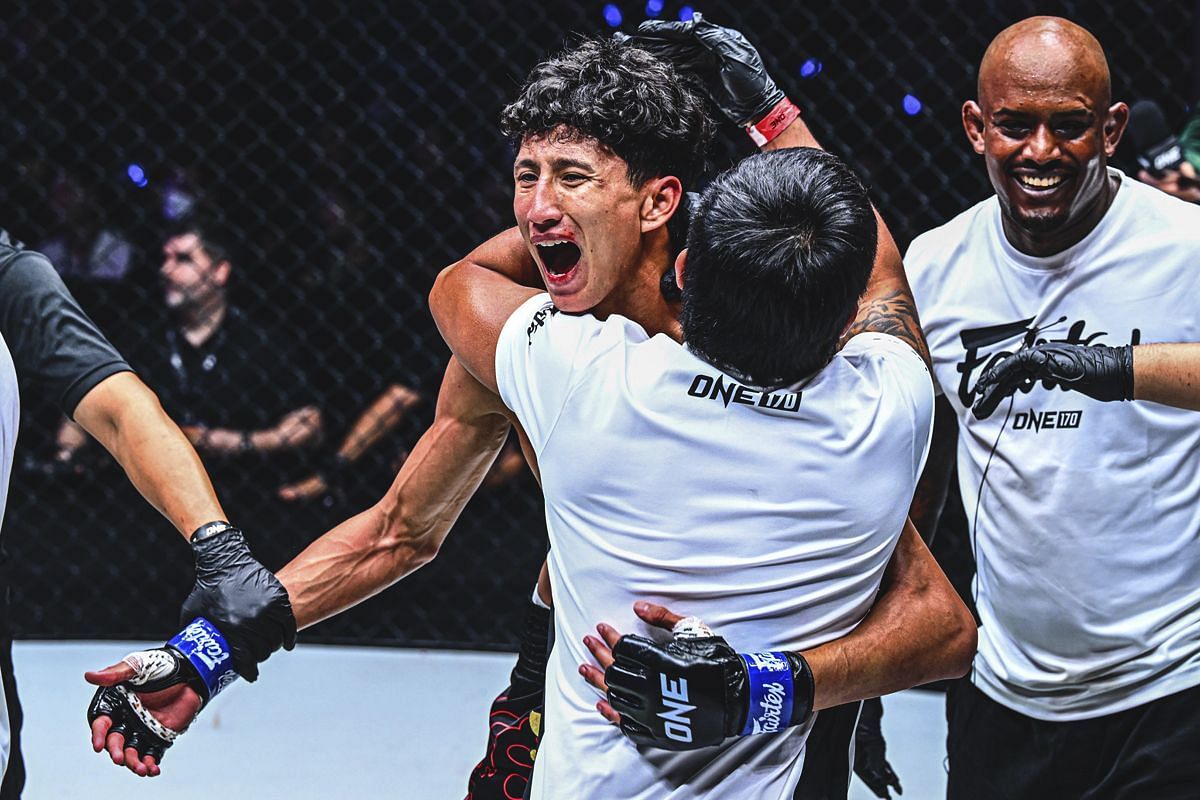 Nabil Anane stresses the importance of a strong support system. [Photo from ONE Championship]