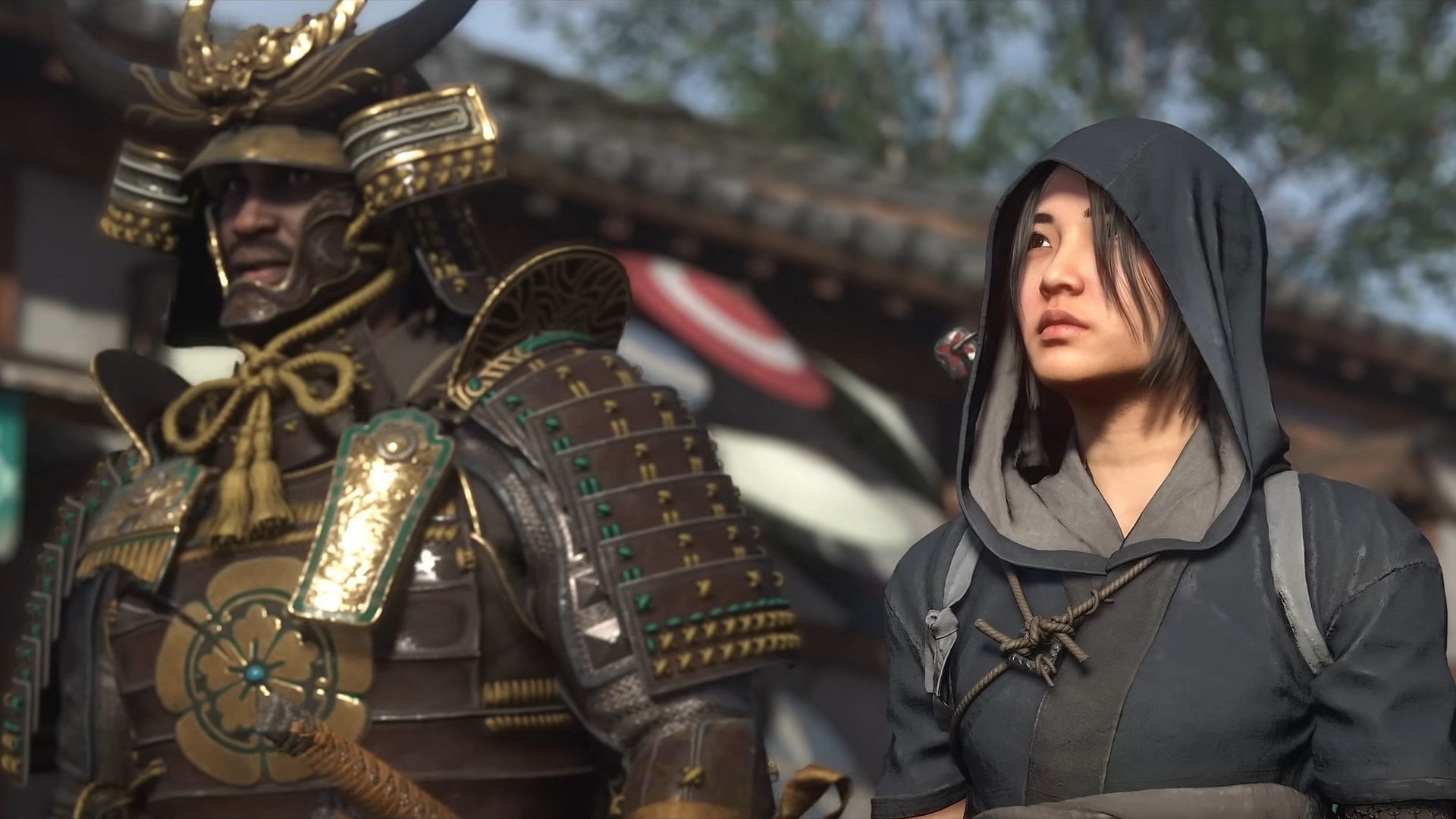 Picture of Yasuke and Naoe in Assassin