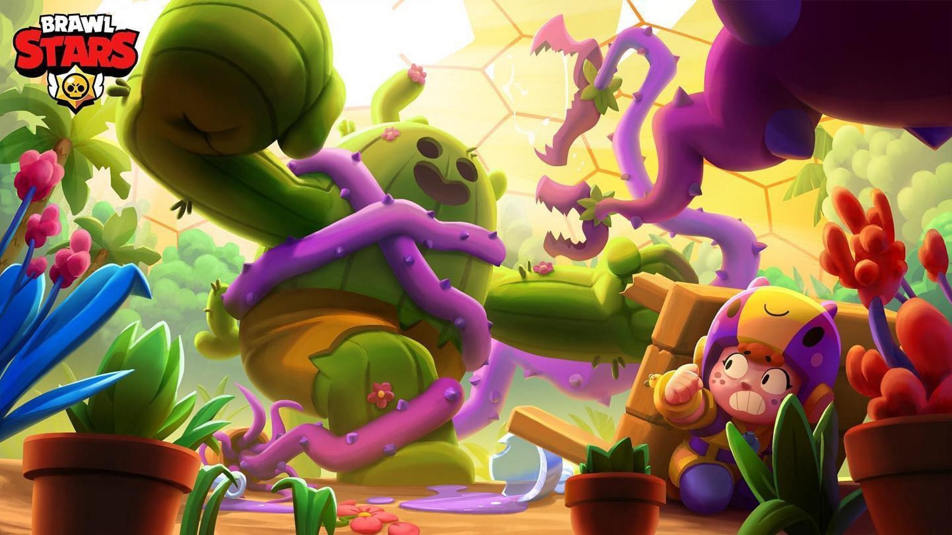 Spike is one of the best Damage Dealers for Ollie in Brawl Stars (Image via Supercell)