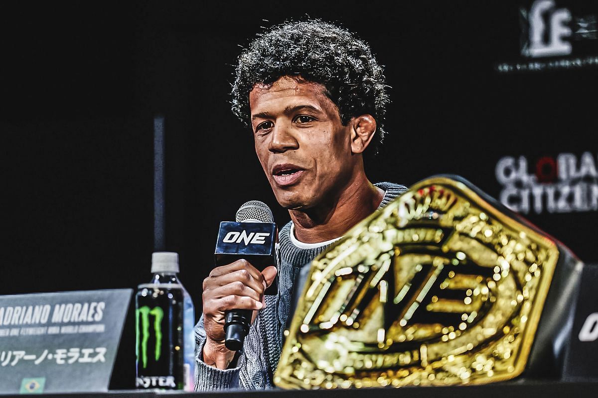 Adriano Moraes excited to compete at the Saitama Super Arena at ONE 172. -- Photo by ONE Championship