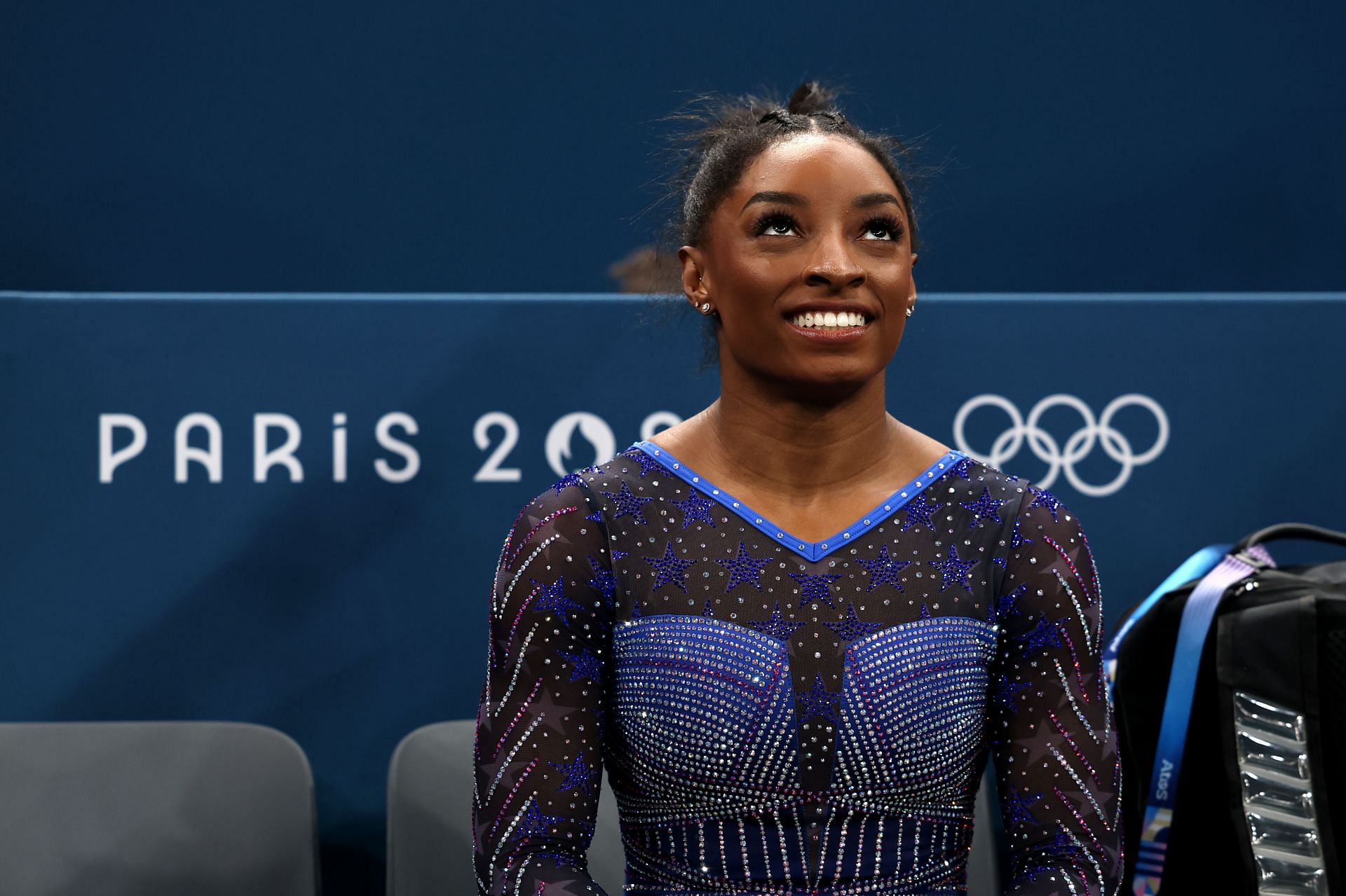 Simone Biles of Team United States during the Olympic Games in Paris, France. (Photo by Getty Images)