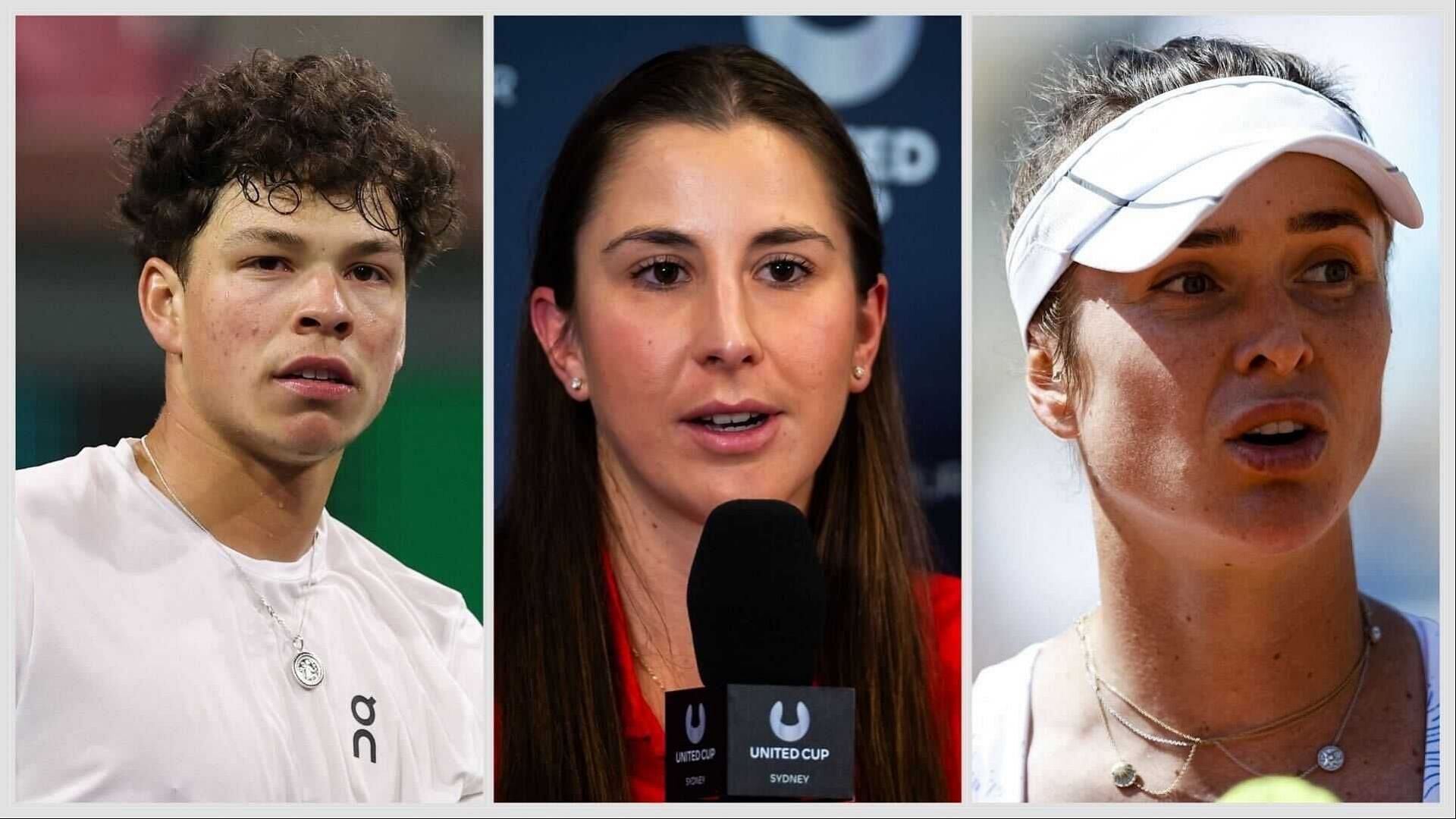 Ben Shelton, Belind Bencic and Elina Svitolina were among the players who lost in the quarterfinals in Indian Wells (Inage Source: Getty)