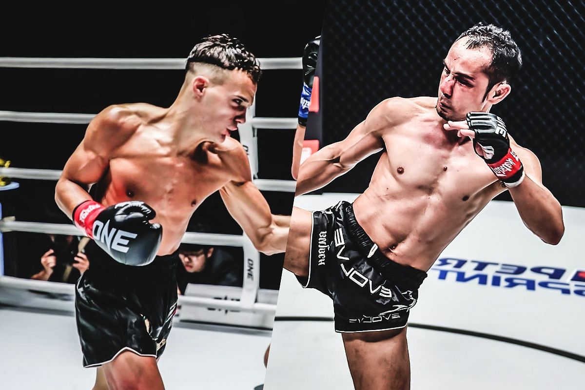 Jonathan Di Bella and Sam-A Gaiyanghadao - Photo by ONE Championship