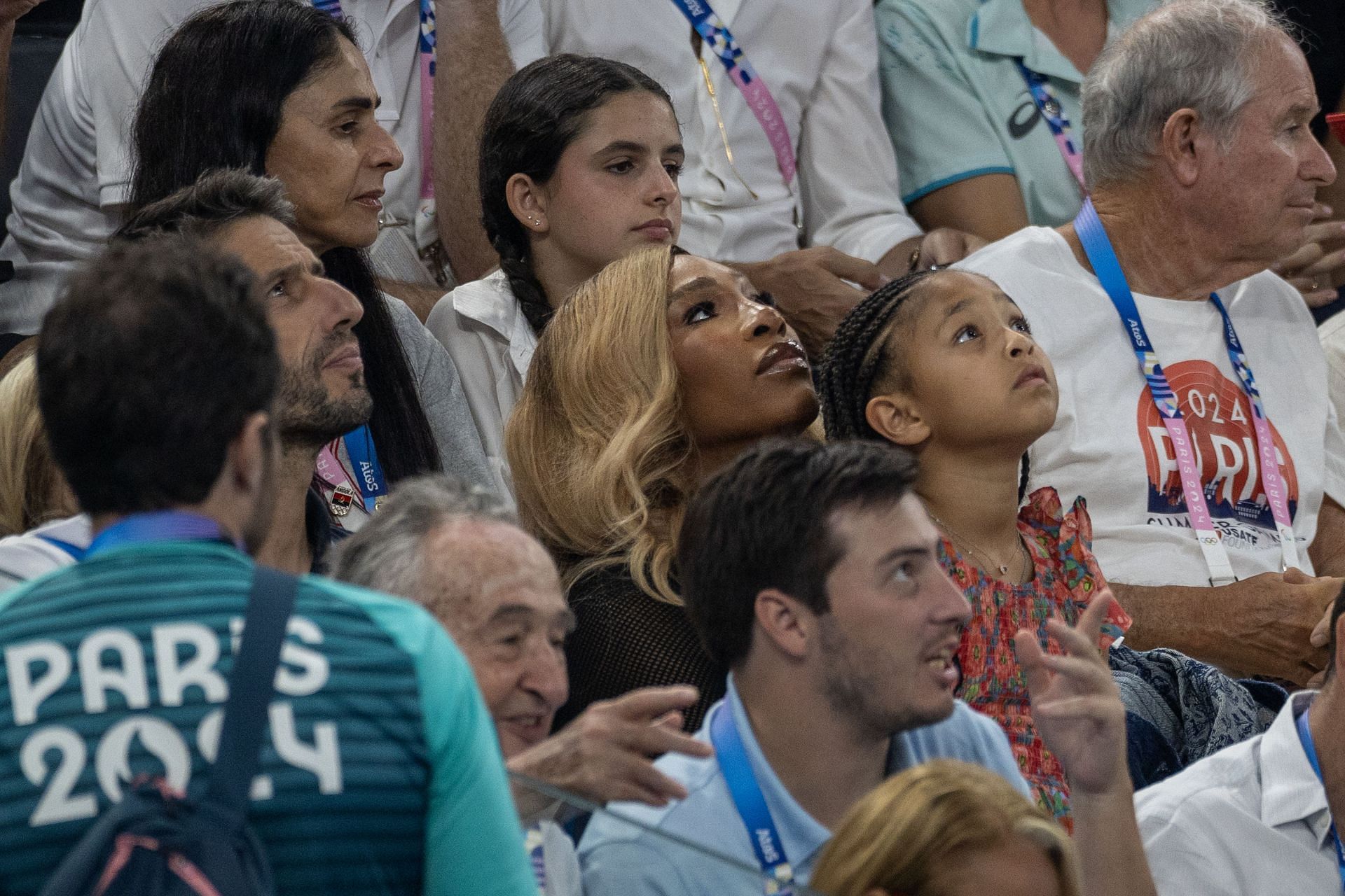 Serena Williams with her daughter Olympia at the Olympic Games-Paris 2024 - Source: Getty