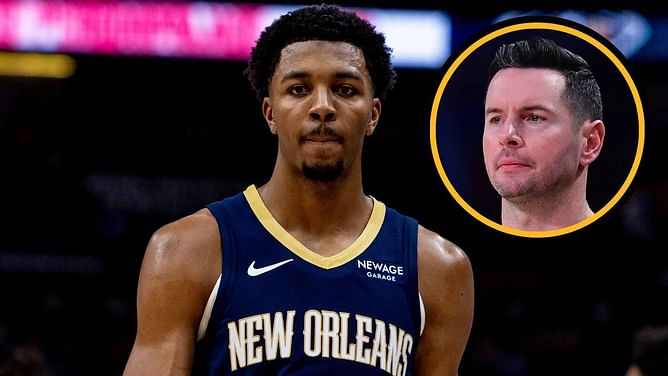 "For once in his life" - $112M Pelicans wing trolls Lakers HC JJ Redick over defense amid team's stellar efficiency