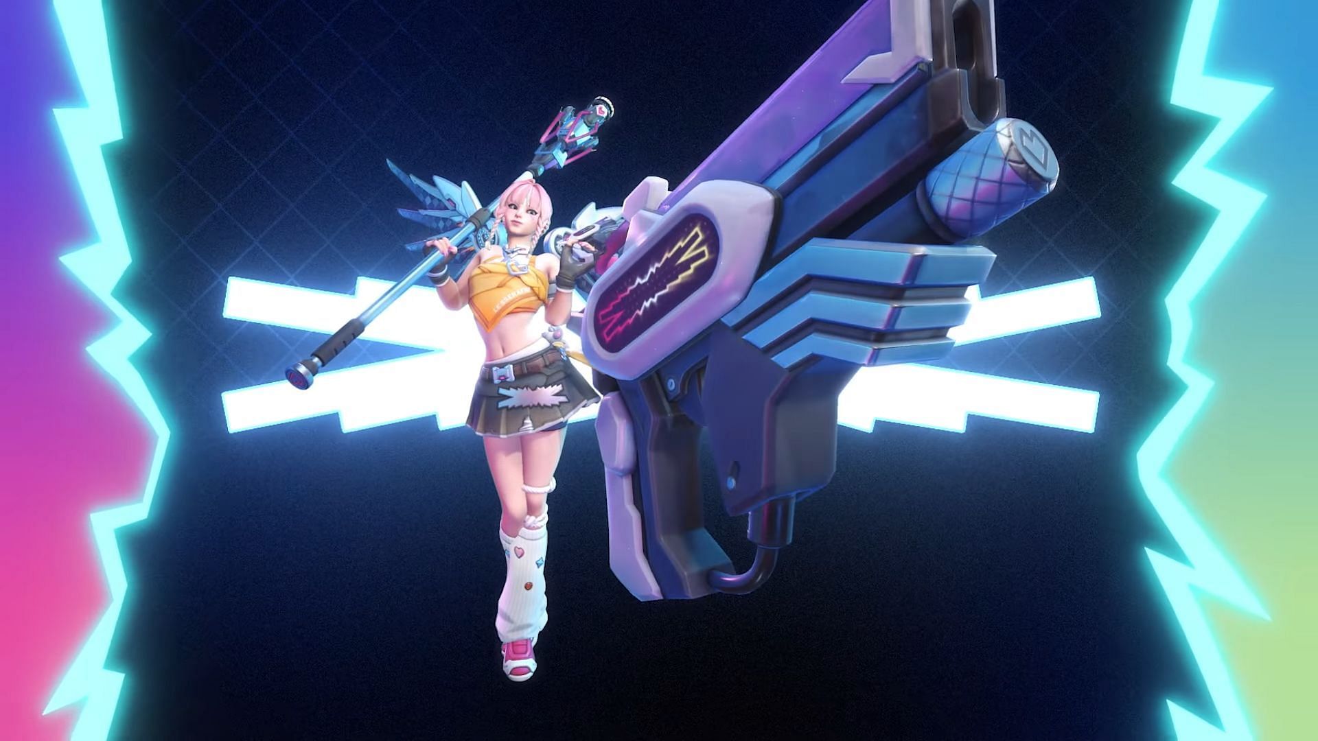 Fearless Mercy skin (Image via Blizzard Entertainment)