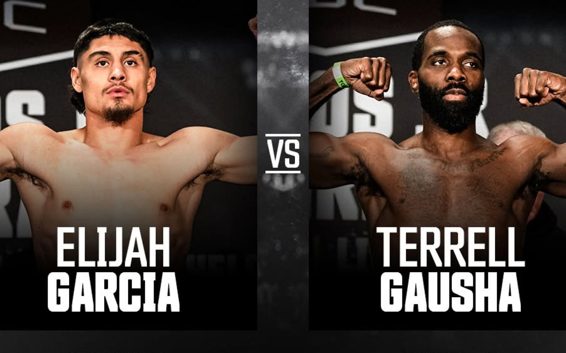 Elijah Garcia (left) and Terrell Gausha (right) will lock horns on the undercard of the PBC boxing event. [Image courtesy @premierboxing on Instagram]