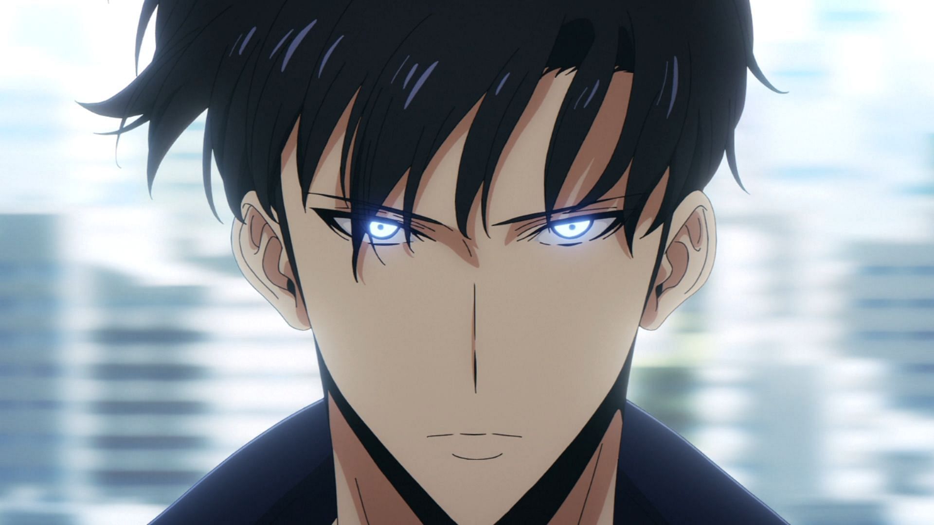 Jinwoo as he prepares to enter the fight (Image via A-1 Pictures)