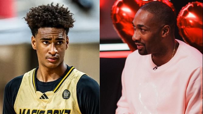 "He needs to build his basketball armor" - Gilbert Arenas makes feelings known on son Alijah Arenas following his blueprint