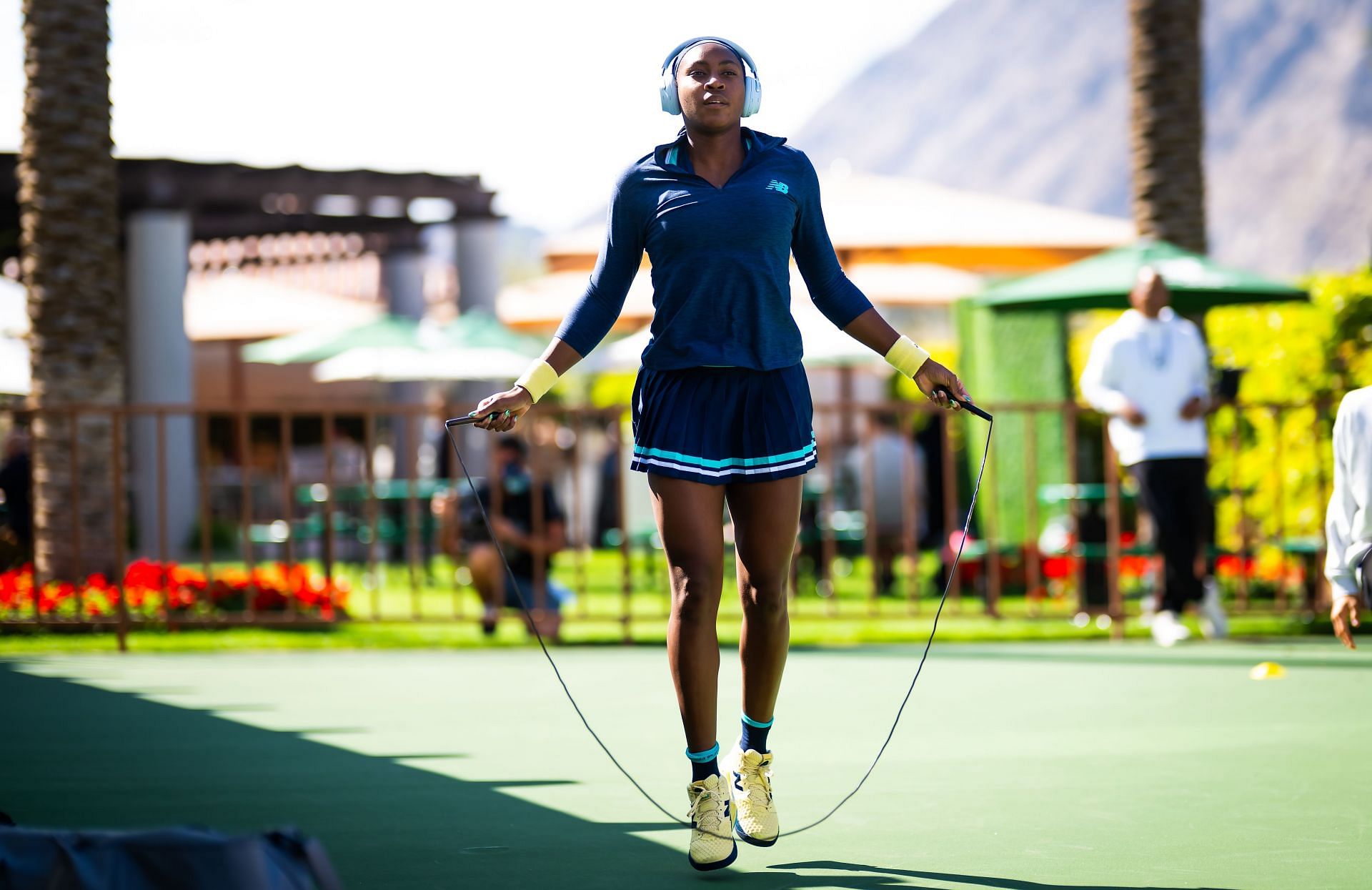 Coco Gauff&#039;s in her signature pairs- Source: Getty