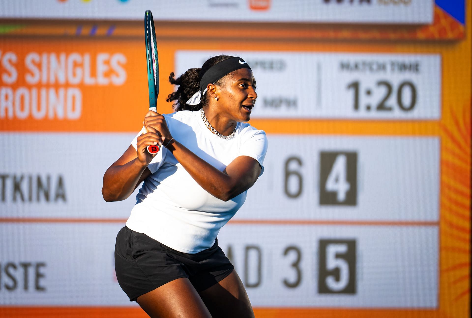 Hailey Baptiste at the Miami Open 2025. (Photo: Getty)