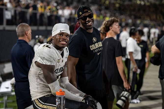 "Travis Hunter would have took them": Fans hilarious over Deion Sanders' subtle dig for new pair of his signature shoes