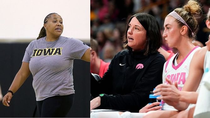 WATCH: Iowa's Lucy Olsen makes coach Raina Harmon & Abby Stamp the star in her latest TikTok fun