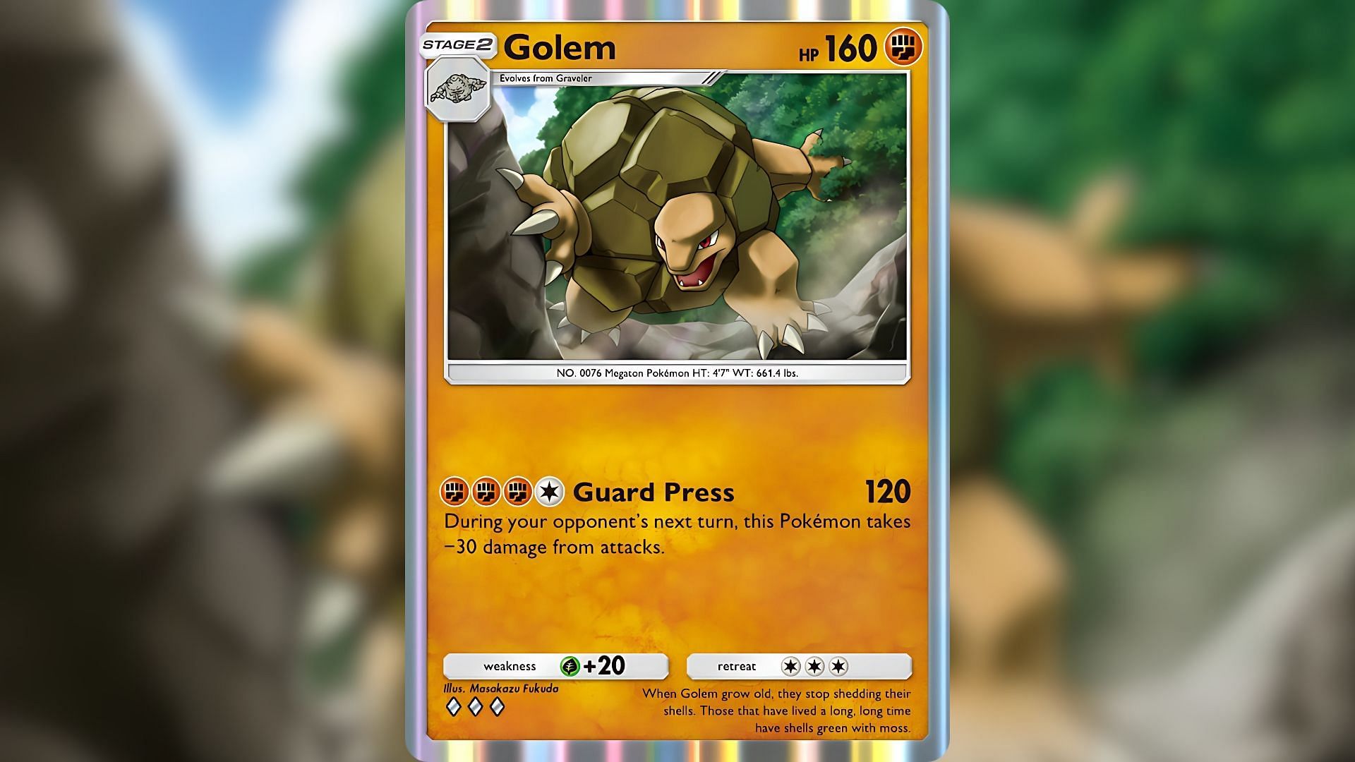 Golem (Image via The Pokemon Company)