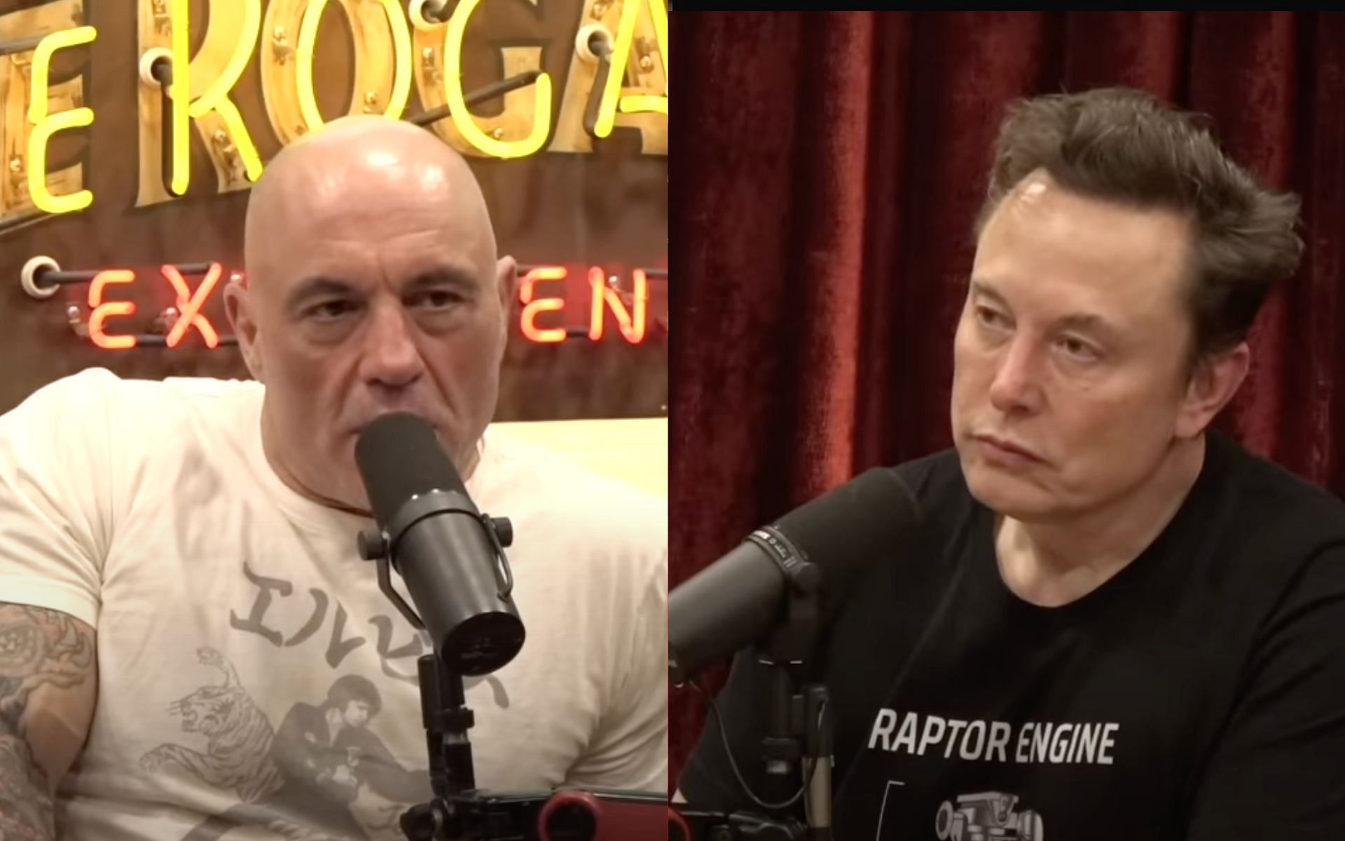 Elon Musk recently made an appearance on the Joe Rogan podcast [Image Courtesy: @joerogan on YouTube]