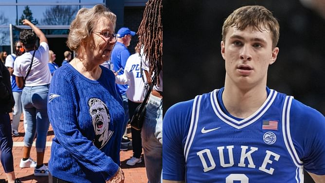 Cooper Flagg’s grandmother becomes Duke's new fan-favorite as her custom sweater goes viral