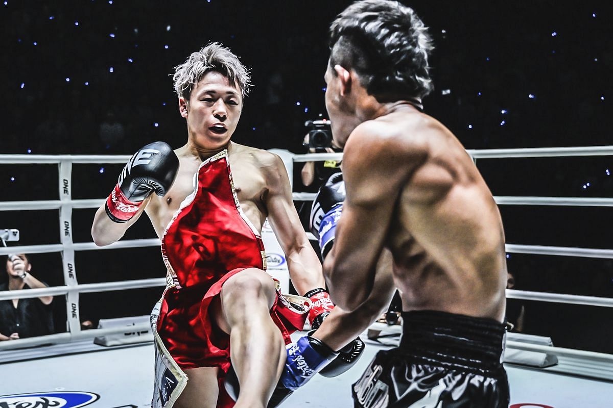 Takeru Segawa and Thant Zin - Photo by ONE Championship