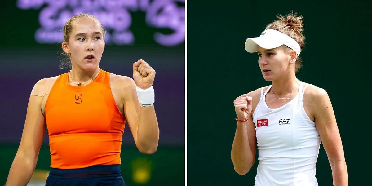 Mirra Andreeva vs Veronika Kudermetova is one of the second-round matches at the Miami Open 2025. (Photos: Getty)