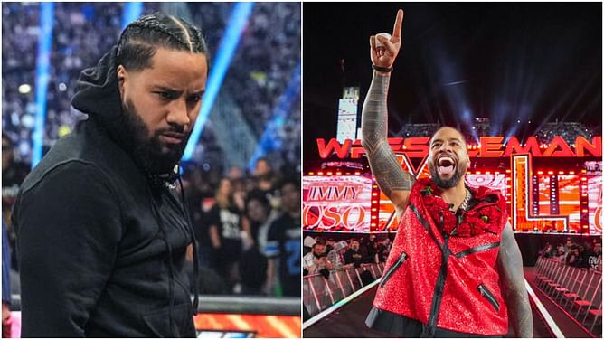 [Watch] Jimmy Uso nearly slaps former WWE Champion on SmackDown