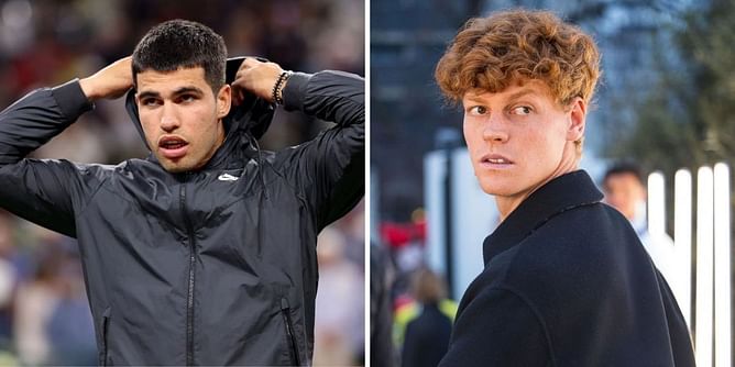 Carlos Alcaraz refuses to entertain the idea of going for Jannik Sinner's World No. 1 ranking amid Indian Wells progress