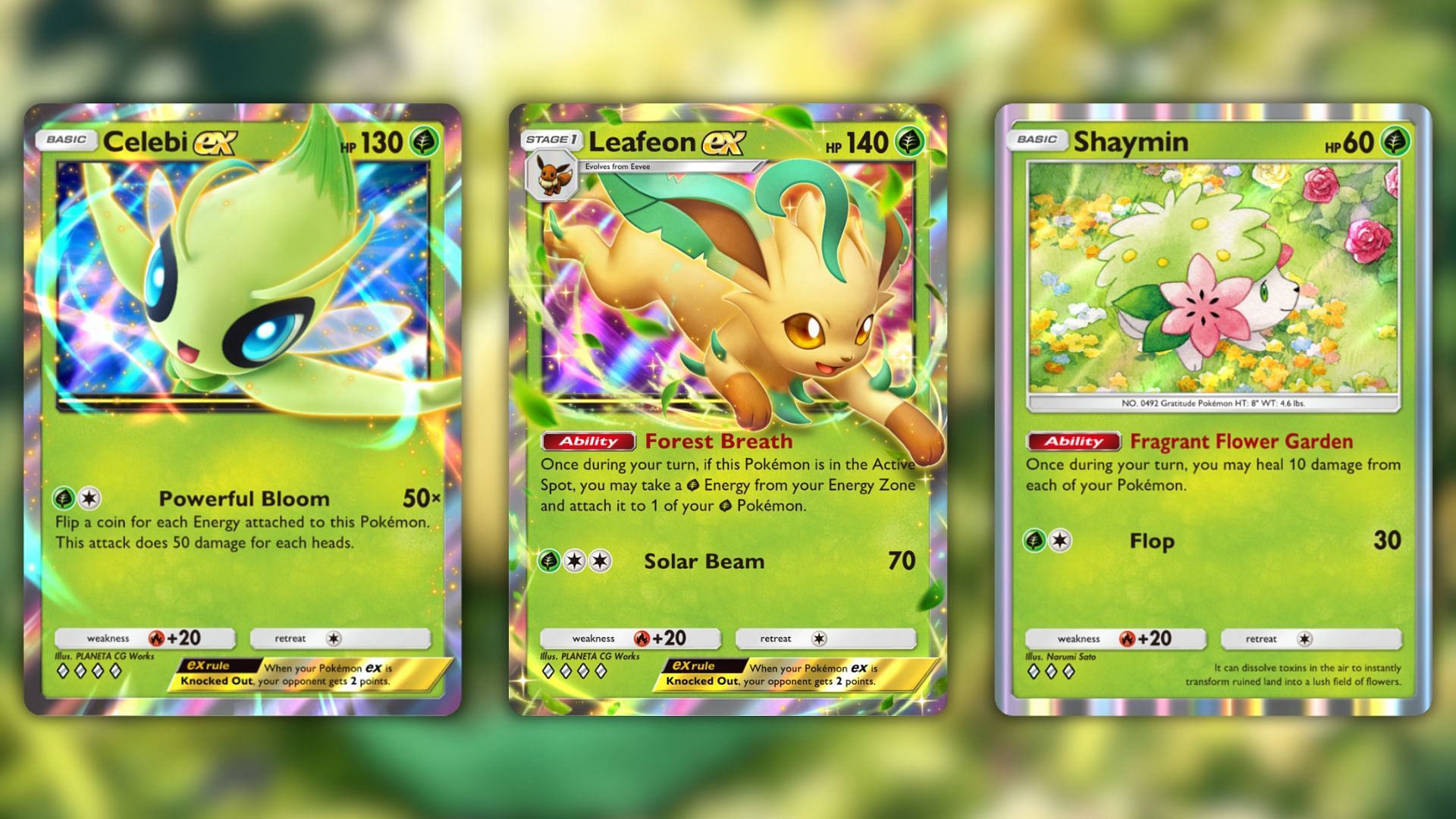 Major cards required for this deck (Image via The Pokemon Company)