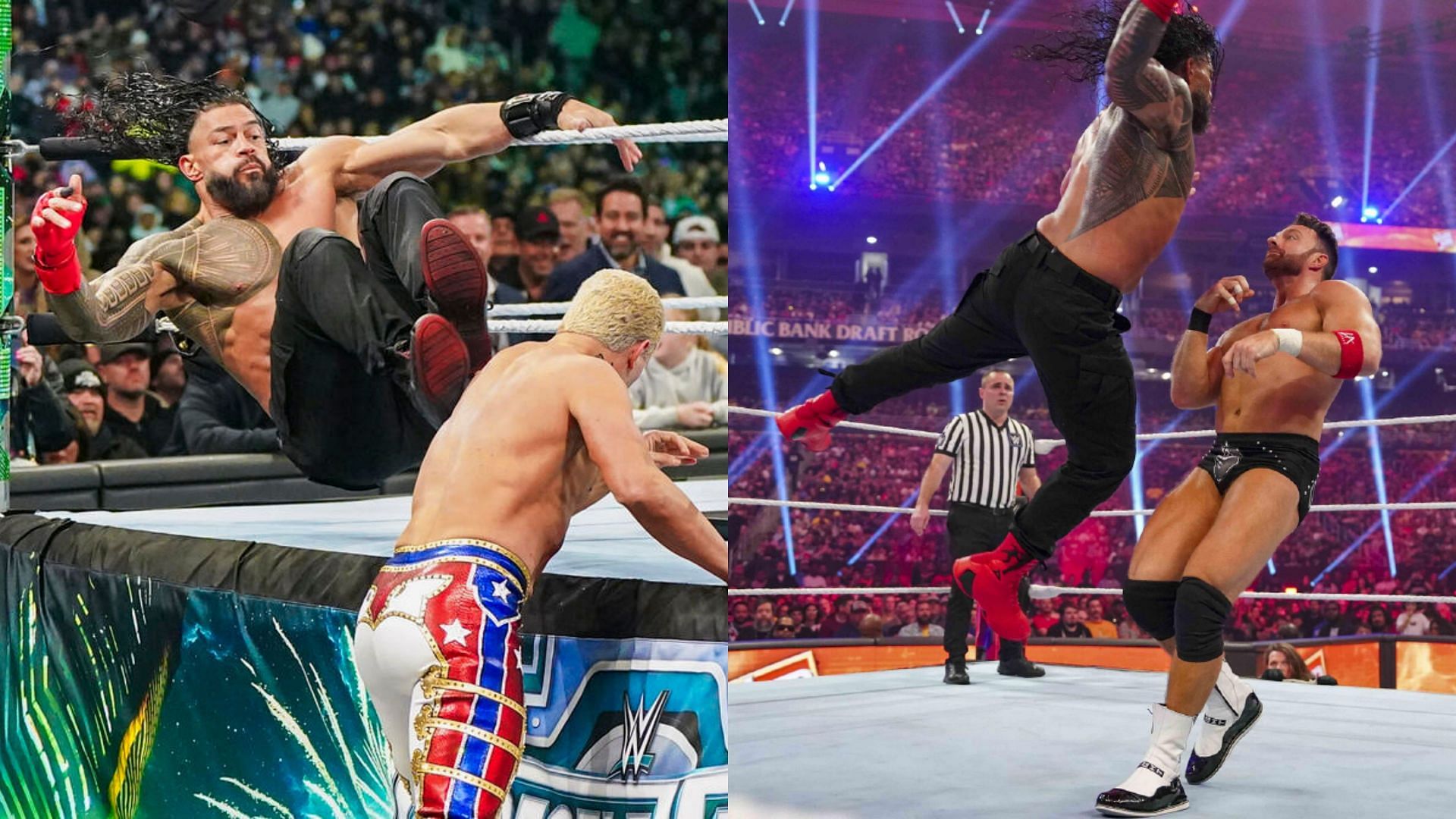 रोमन रेंस की हार पर बना मजाक (Photos: WWE.com)