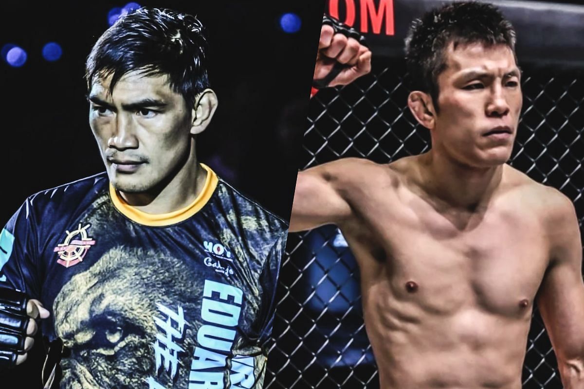 Eduard Folayang (left) and Shinya Aoki (right)